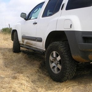 Goodyear Wrangler Duratrac 265 65R16 Yes....stock sized !! | Second  Generation Nissan Xterra Forums